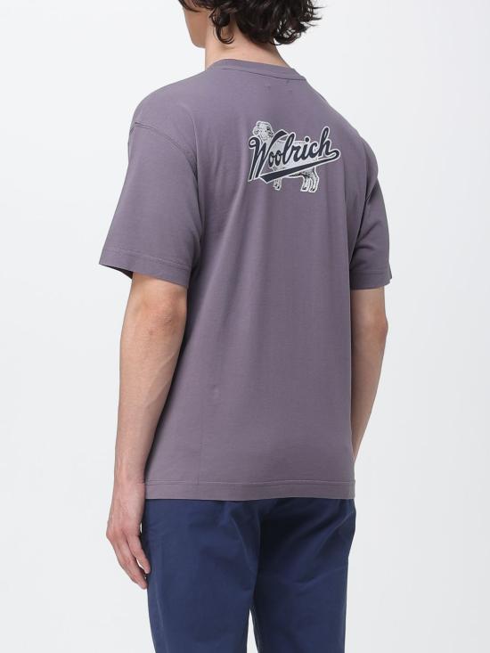 26SS 울리치 반팔 티셔츠 CFWOTE2010MRUT5334 31193 Violet - WOOLRICH