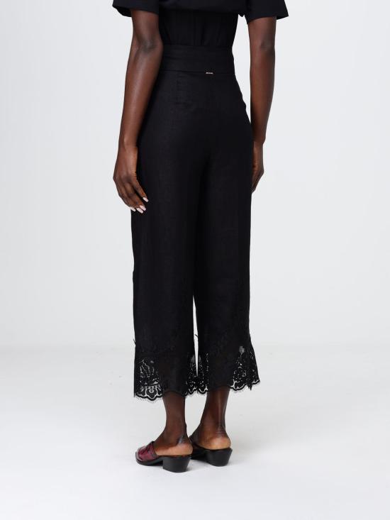 26SS 트윈셋 스트레이트 팬츠 261TT2184 00006 Black - TWINSET