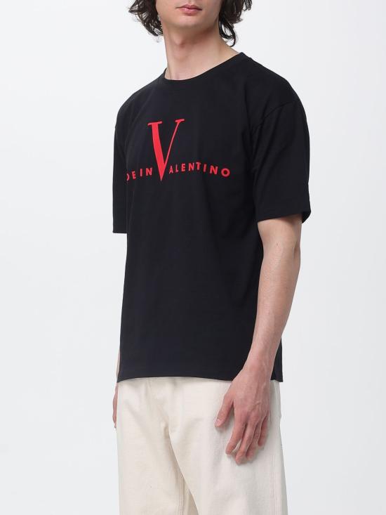 26SS 발렌티노 가라바니 반팔 티셔츠 VMG16PBAQ 0NR Black - VALENTINO GARAVANI