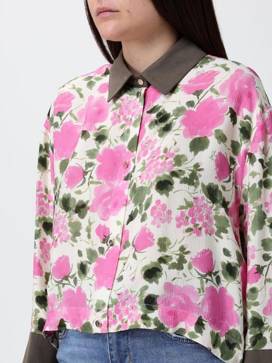 26SS 리우조 블라우스 WA6381T434A P9382 Pink - LIU JO