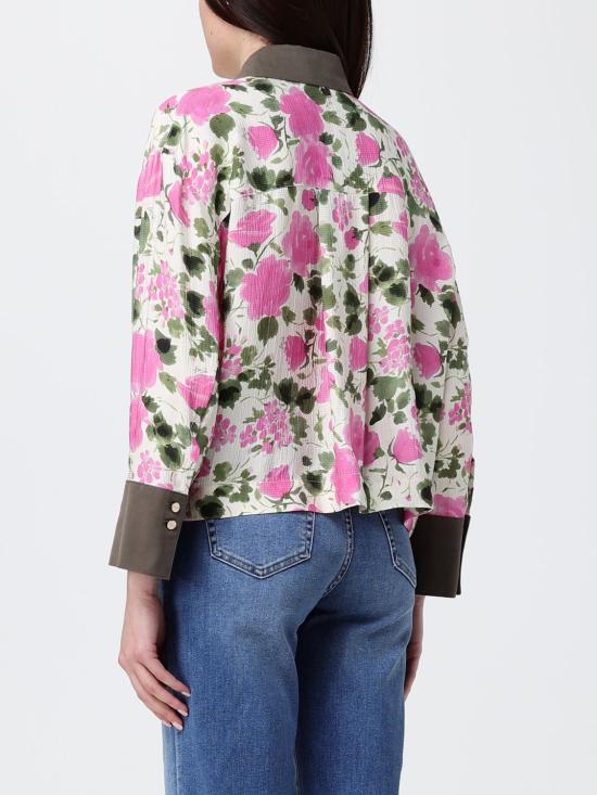 26SS 리우조 블라우스 WA6381T434A P9382 Pink - LIU JO