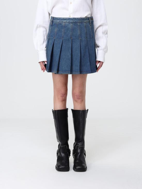 26SS 버버리 데님 스커트 8120860 Blue