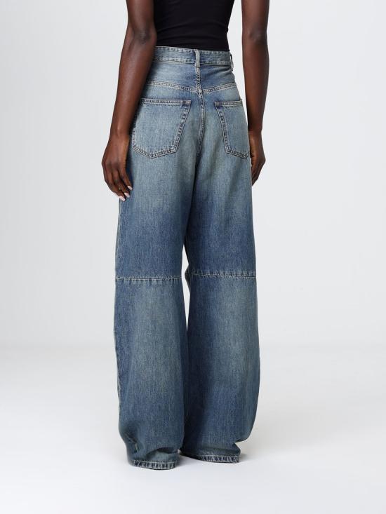 26SS MM6 메종마르지엘라 와이드레그 진 S52LA0269M30055 961 Blue - MM6 MAISON MARGIELA