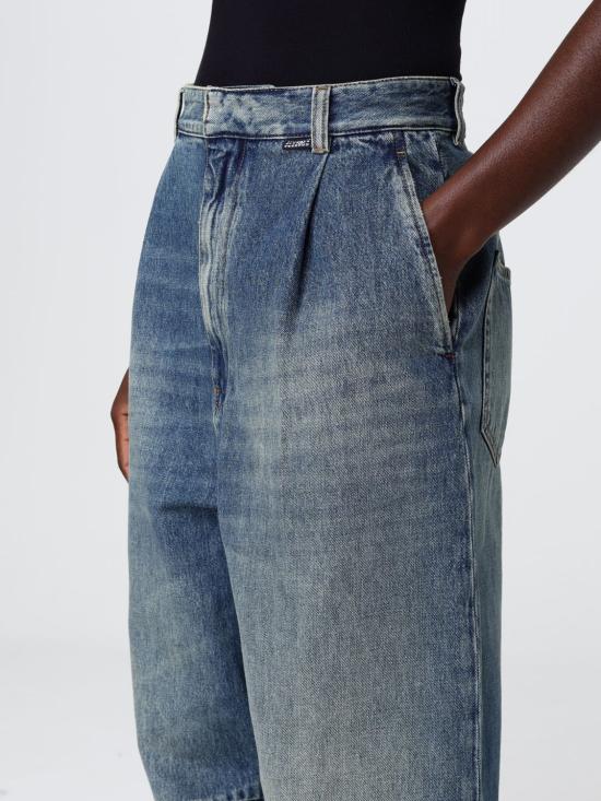 26SS MM6 메종마르지엘라 와이드레그 진 S52LA0269M30055 961 Blue - MM6 MAISON MARGIELA