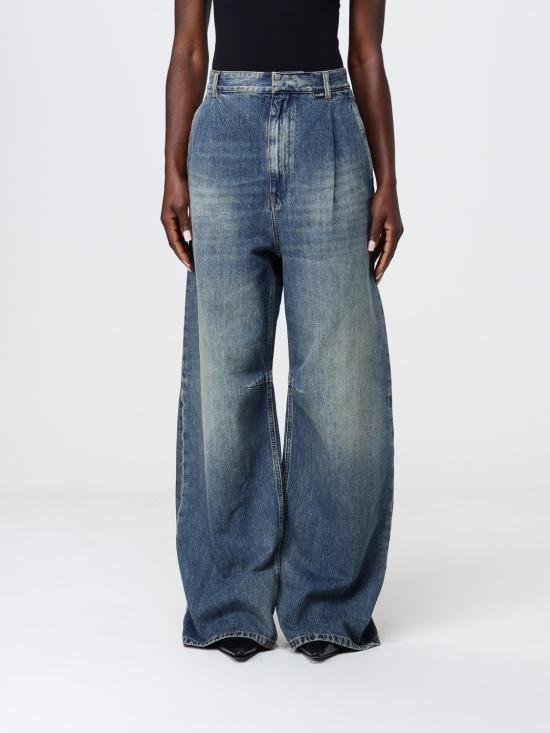 26SS MM6 메종마르지엘라 와이드레그 진 S52LA0269M30055 961 Blue