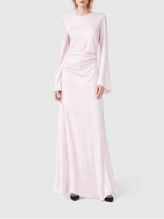 26SS 알렉산더 맥퀸 롱 원피스 858830QEAAL 5147 Pink - ALEXANDER MCQUEEN