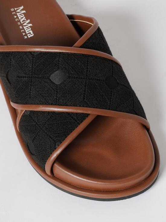 26SS 막스마라 뮬/슬리퍼 2616521019600 002 Black - MAX MARA