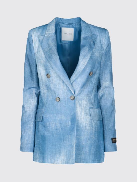 26SS 에르마노 피렌제 수트 자켓 D48EI019BEC0 MF156 Denim - ERMANNO FIRENZE