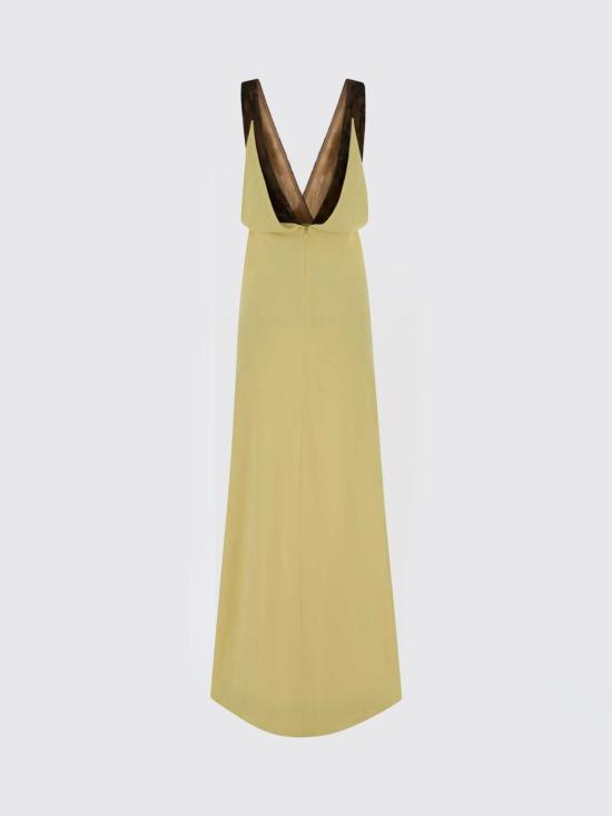 26SS 코스타렐로스 롱 원피스 PS2633 PALE Yellow - COSTARELLOS
