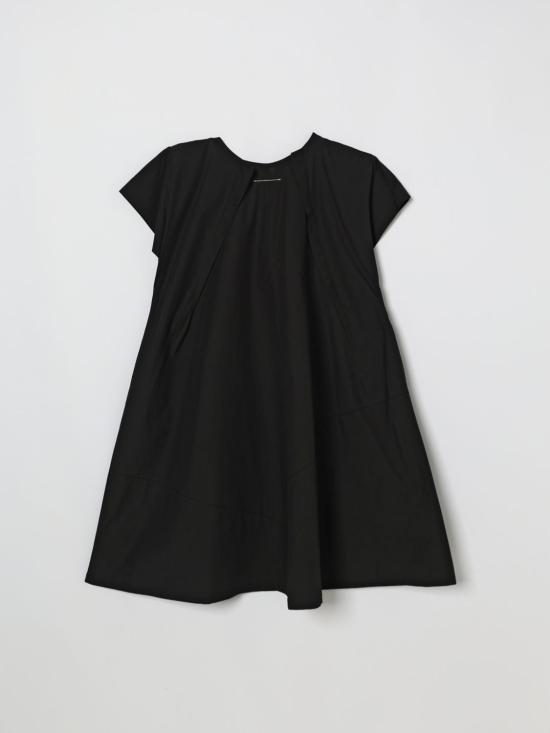 26SS [키즈] MM6 메종마르지엘라 원피스 M60941MM05H M6900 Black - MM6 MAISON MARGIELA
