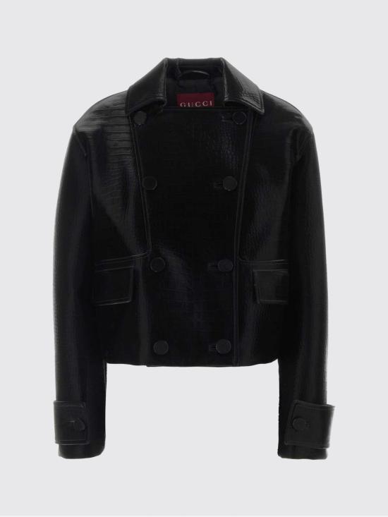 26SS 구찌 가죽 자켓 848172XNBAA 1000 Black - GUCCI