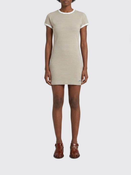 26SS MM6 메종마르지엘라 롱 원피스 S62DA0076M20221 001F Yellow