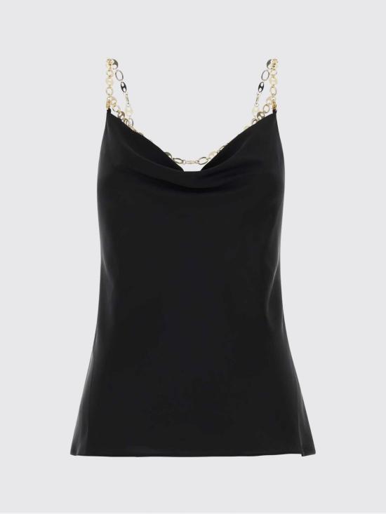 26SS 파코라반 민소매 티셔츠 26PCTO026PO0336 P001 Black - PACO RABANNE