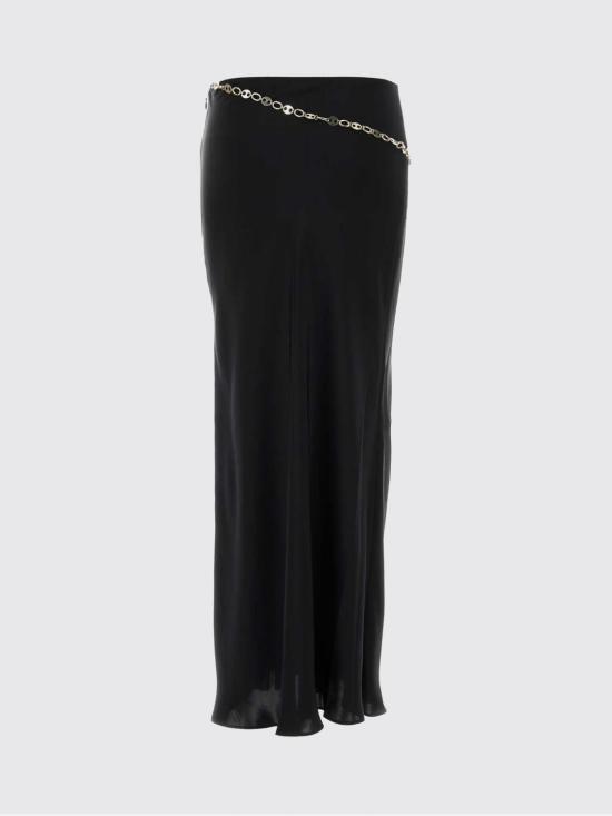 26SS 파코라반 롱 스커트 26PCJU022PO0336 P001 Black - PACO RABANNE