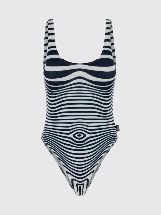 26SS 장 폴 고티에 원피스 수영복 2601WSW089J039P 0159 White - JEAN PAUL GAULTIER