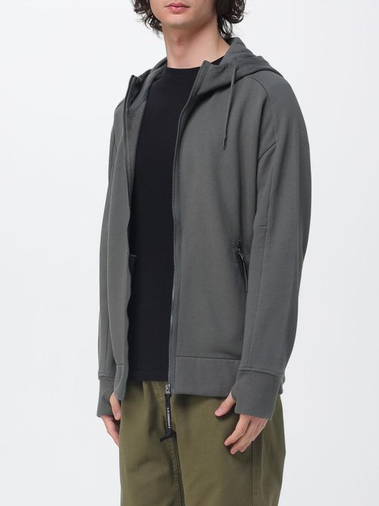 26SS 씨피 컴퍼니 후드 티셔츠 20CMSS715A005086W 921 Grey - C.P. COMPANY