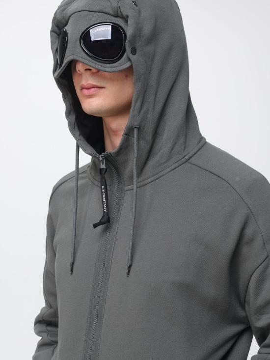 26SS 씨피 컴퍼니 후드 티셔츠 20CMSS715A005086W 921 Grey - C.P. COMPANY