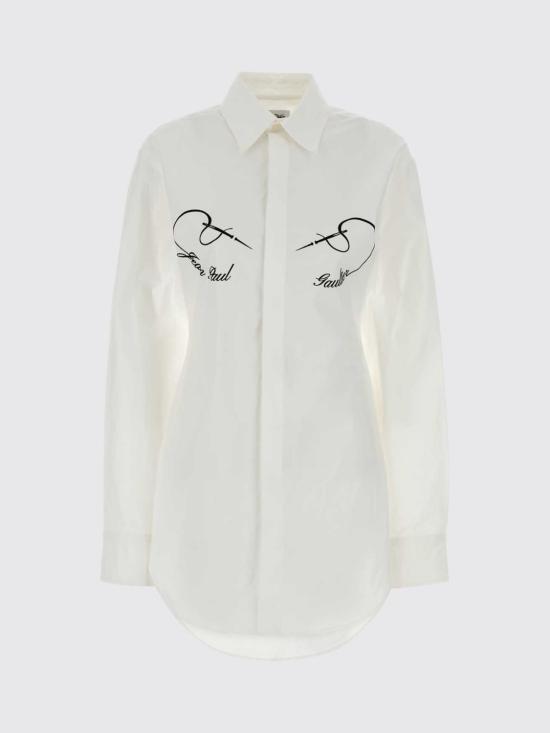 26SS 장 폴 고티에 셔츠 2601WST050C071 0100 White - JEAN PAUL GAULTIER