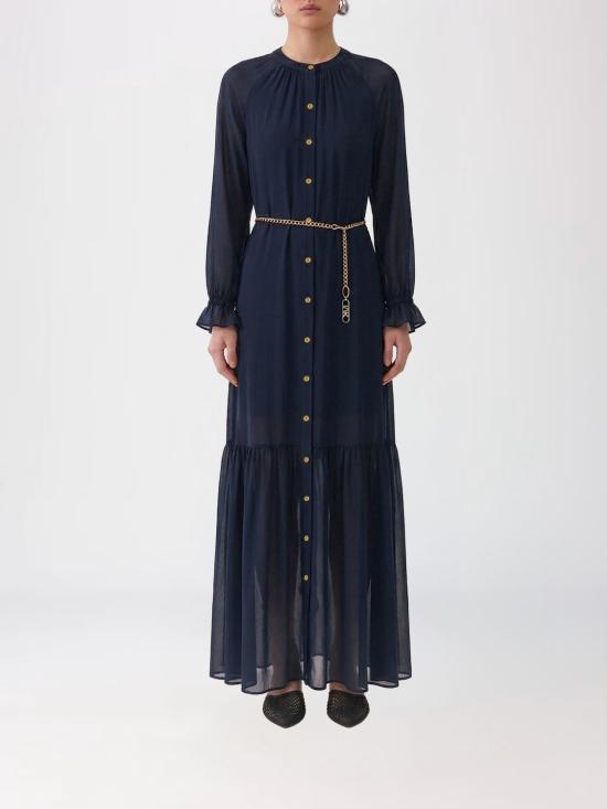 26SS 마이클 코어스 롱 원피스 MS682CM7R3 BLUNOTTE Blue