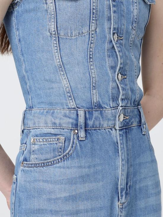 26SS 리우조 데님 원피스 UA6123D0309 79021 Blue - LIU JO