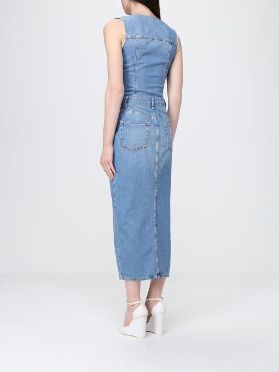 26SS 리우조 데님 원피스 UA6123D0309 79021 Blue - LIU JO