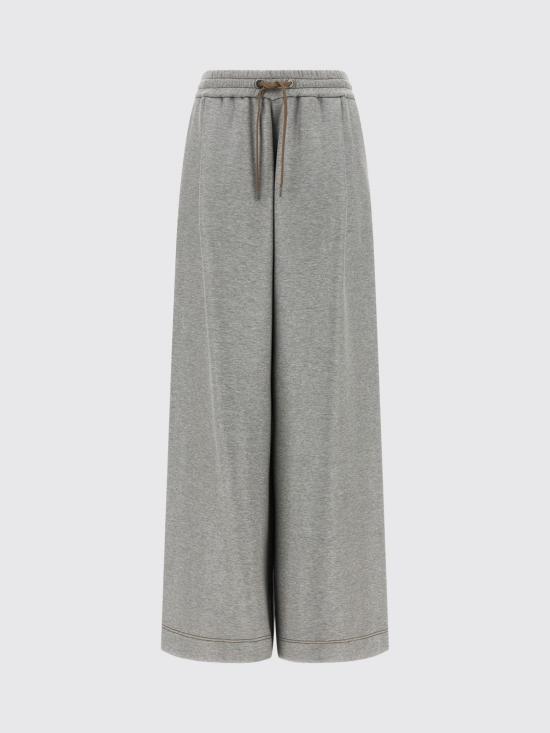 26SS 브루넬로 쿠치넬리 팬츠 MQ980SQ999 C001 Silver - BRUNELLO CUCINELLI