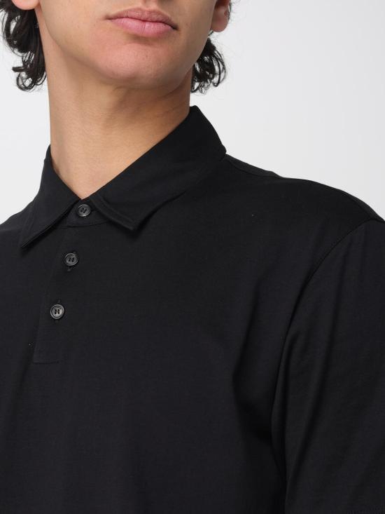 26SS 자노네 폴로 티셔츠 810382ZQ317 Z0015 Black - ZANONE