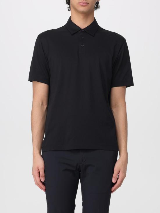 26SS 자노네 폴로 티셔츠 810382ZQ317 Z0015 Black