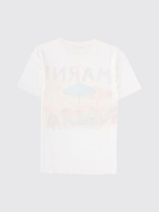 26SS 마르니 반팔 티셔츠 THJE0293PEUSCZ01 PRW01 White - MARNI
