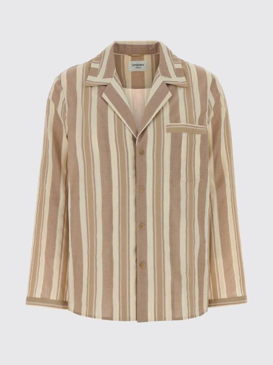 26SS 생로랑 셔츠 857276Y2N58 2726 Pearl - SAINT LAURENT