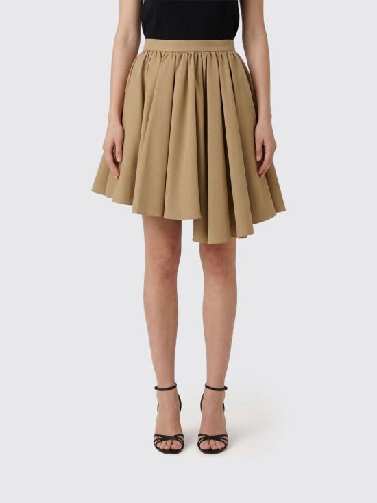 26SS 셀프 포트레이트 미디 스커트 SS26087SKBG TAN Beige