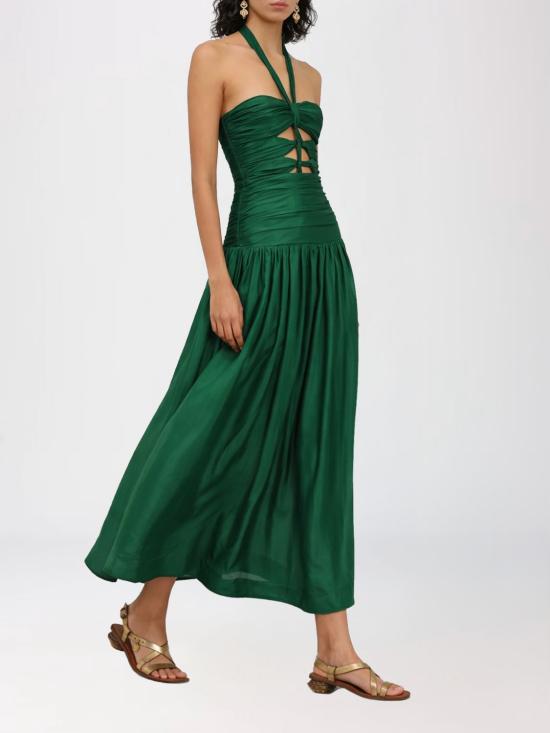 26SS 짐머만 롱 원피스 6181DRS263 EME Green - ZIMMERMANN