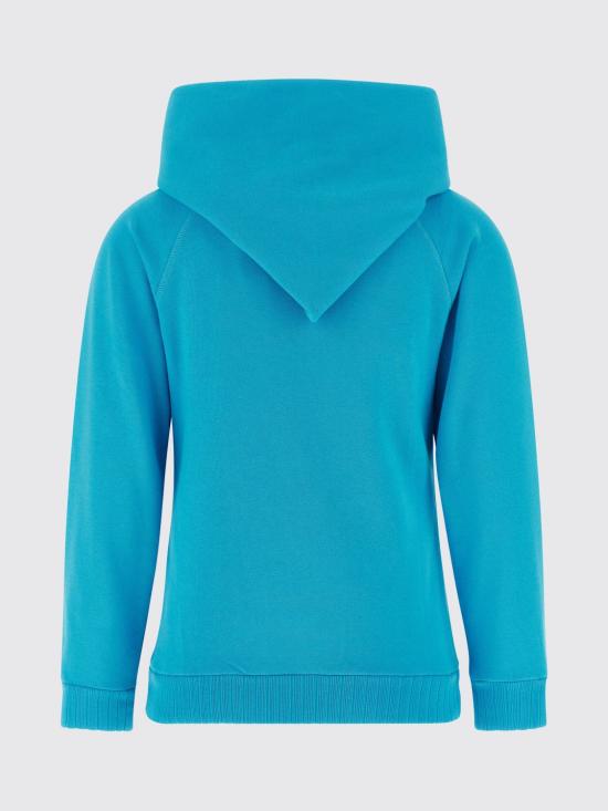 26SS 겐조 후드 티셔츠 FG52HO2004MQ 68 Blue - KENZO