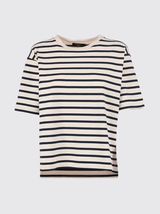 26SS 위켄드막스마라 멀티드 오가닉 코튼 반팔 티셔츠 2615941031600 010 White 1