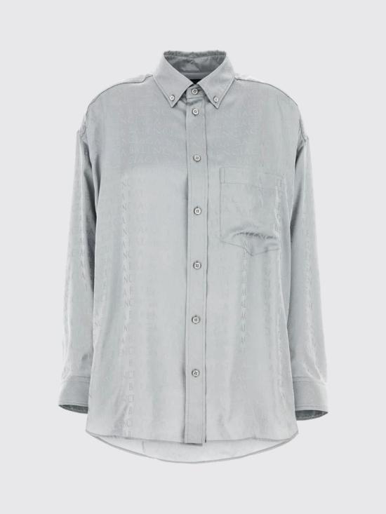 26SS 발렌시아가 셔츠 850978TTO54 9697 Ice - BALENCIAGA