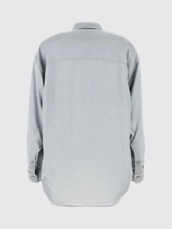26SS 발렌시아가 셔츠 850978TTO54 9697 Ice - BALENCIAGA