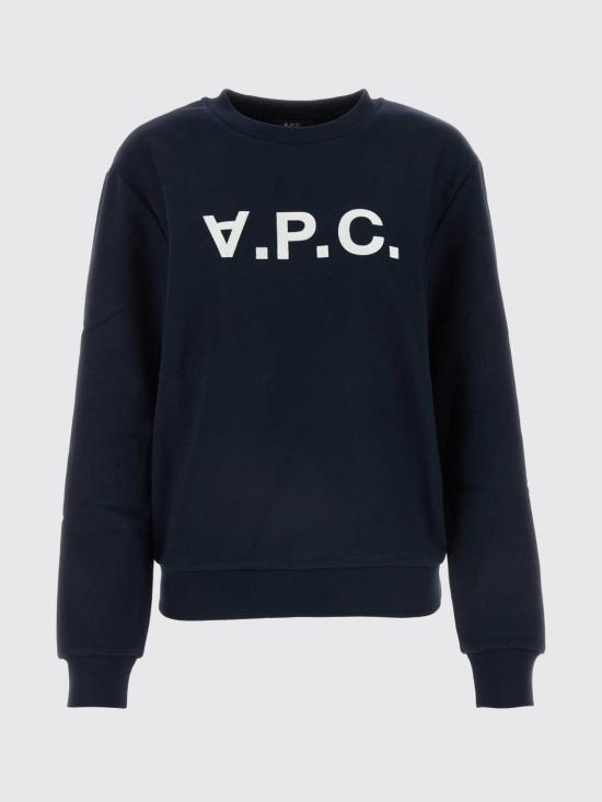 26SS 아페쎄 스탠다드 그랜드 VPC 스웨트 셔츠 COHBNM27907 TIQ Blue - A.P.C.