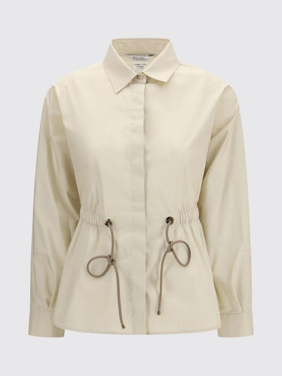 26SS 막스마라 Tazzina 드로스트링 셔츠 2611111052600 013 Beige - MAX MARA