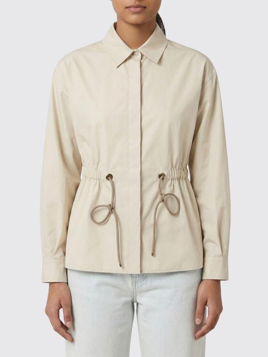 26SS 막스마라 Tazzina 드로스트링 셔츠 2611111052600 013 Beige