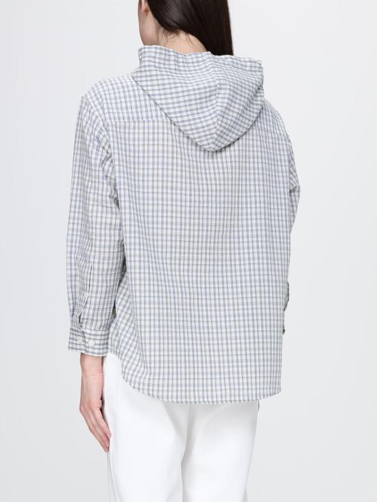 26SS 던스트 셔츠 UDSH6A107CR CREAM CHECK Blue - DUNST