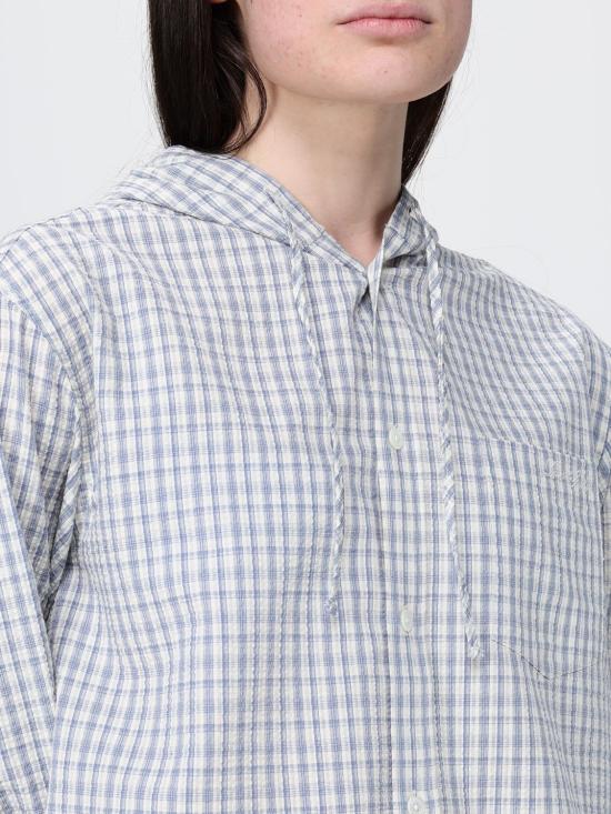 26SS 던스트 셔츠 UDSH6A107CR CREAM CHECK Blue - DUNST