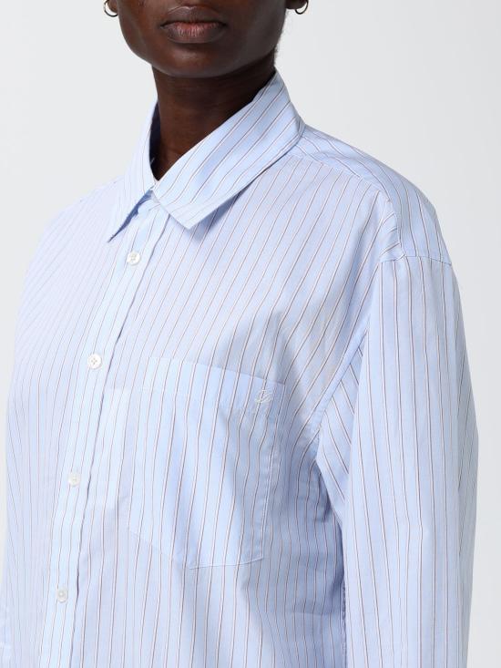 26SS 던스트 셔츠 UDSH6A104B2 SKY BLUE STRIPE Blue - DUNST