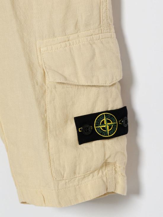26SS [키즈] 스톤 아일랜드 쇼츠/버뮤다 L100001S0145 V0097 Beige - STONE ISLAND