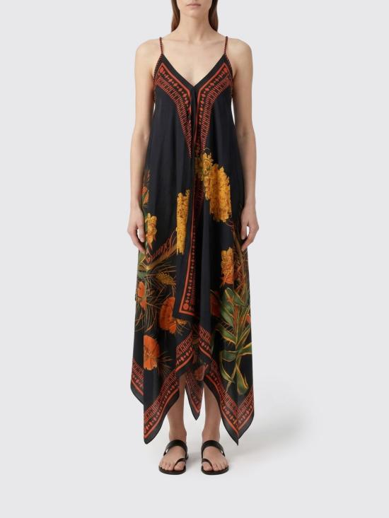 26SS 블루마린 롱 원피스 2A756A F9904 Black