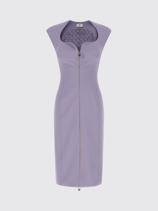 26SS 엘리자베타프랜치 미디 원피스 AB90061E2 EV7 Violet - ELISABETTA FRANCHI