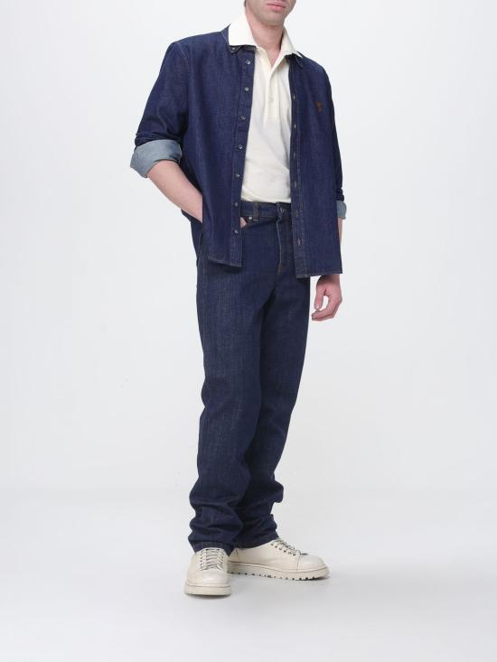 26SS 아미 데님 셔츠 USH786DE0123 402 Blue - AMI