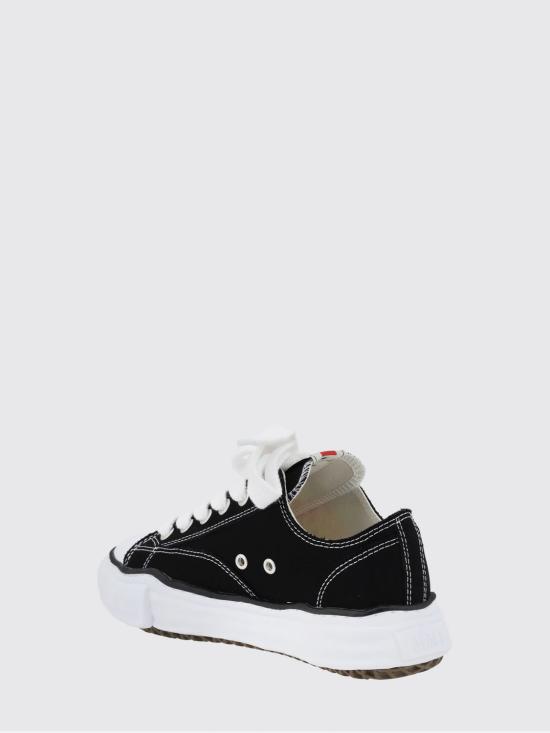 26SS 메종 미하라 야스히로 피터슨 OG 솔 캔버스 로우 A01FW702 Black - MAISON MIHARA YASUHIRO