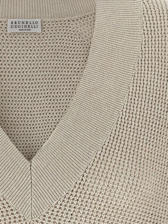 26SS 브루넬로 쿠치넬리 스웨터 MST263312 CY948 Beige - BRUNELLO CUCINELLI