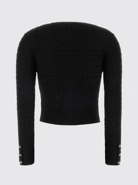 26SS 알레산드라리치 가디건 FABX4348K4722 7638 Black - ALESSANDRA RICH