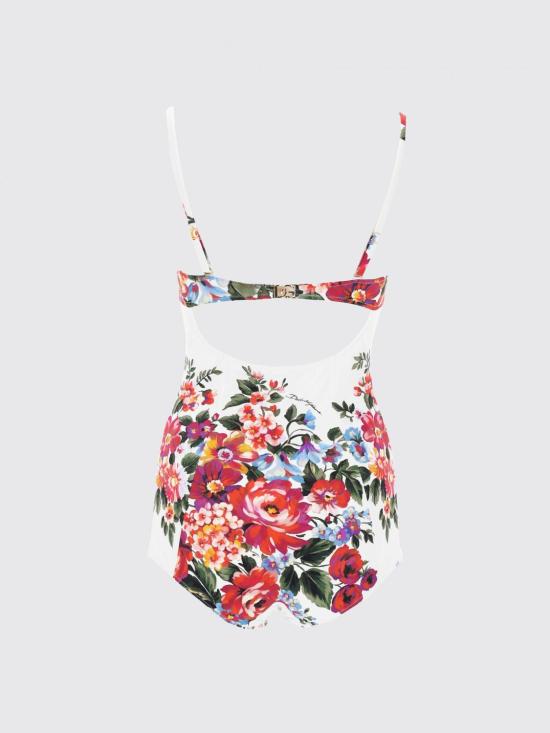 26SS 돌체앤가바나 원피스 수영복 O9A13JON0EH HA5ZO White - DOLCE & GABBANA